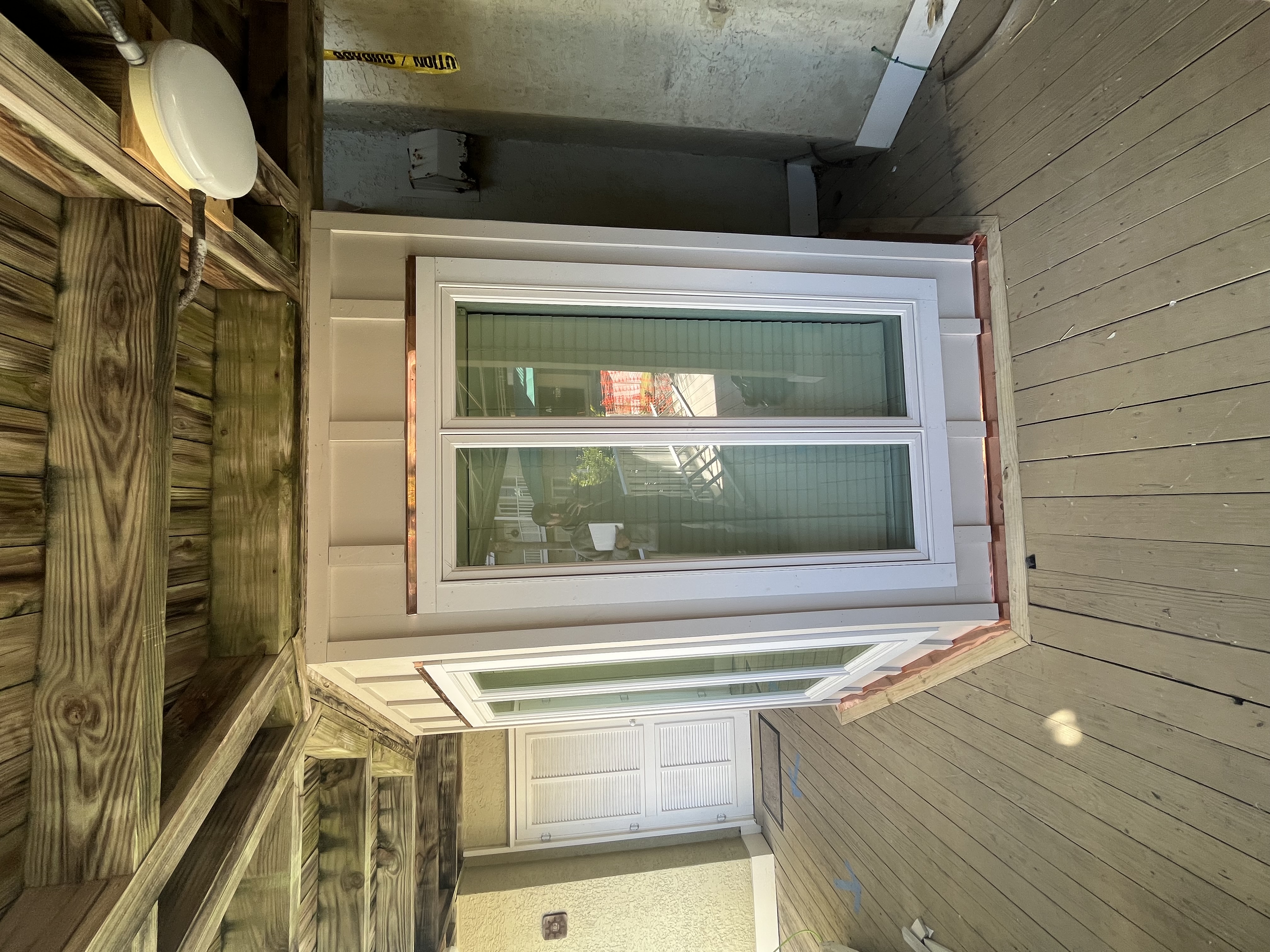 Completed facade restoration